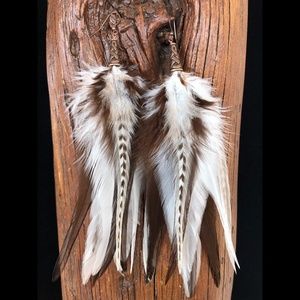 Real Feather Earring ~ CANYON DREAMS